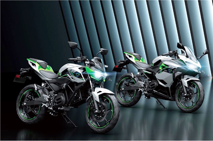 Kawasaki electric bikes unveiled.